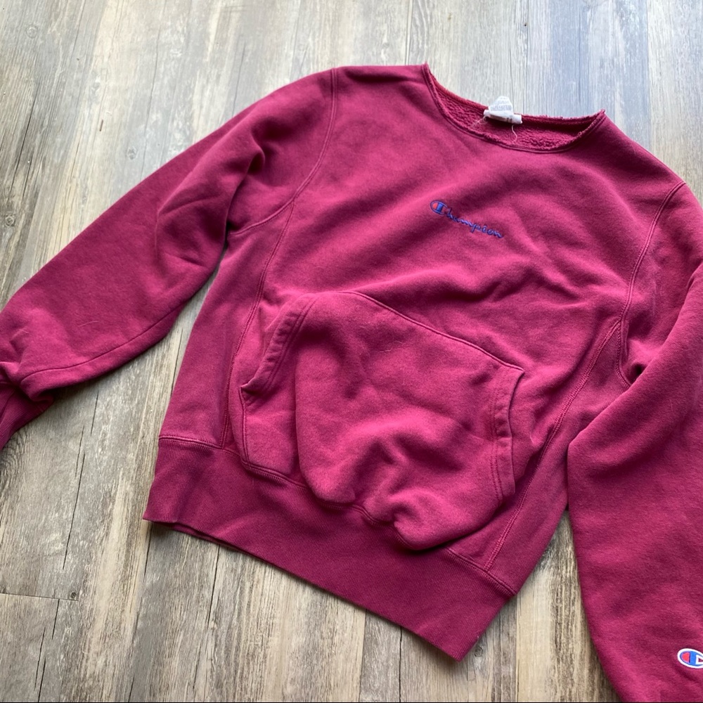 Pink Champion Oversized Sweatshirt